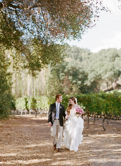 California vineyard wedding
