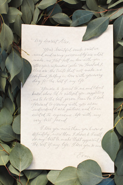 Love note Inspiration