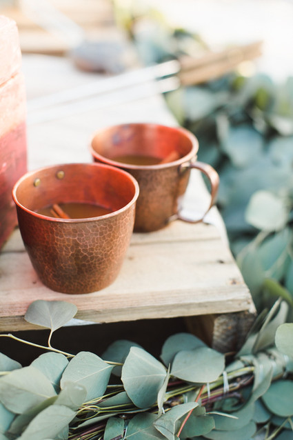 Copper mugs