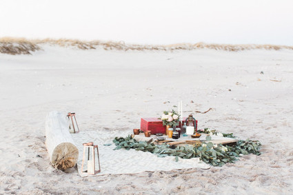 Beach picnic