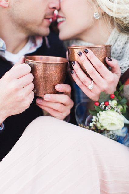 Copper mugs