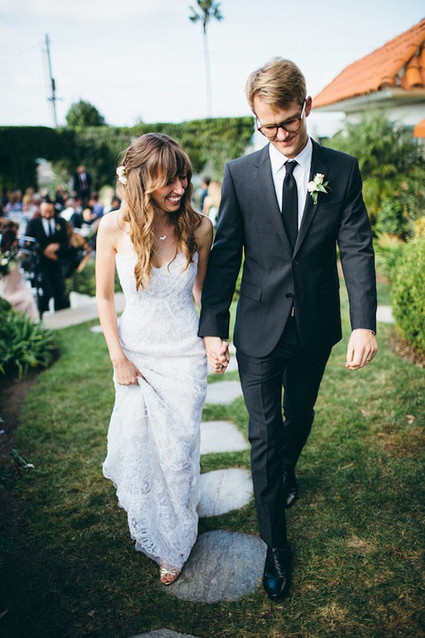Elegant San Diego wedding portrait
