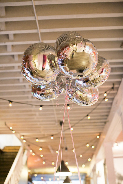 Silver balloons