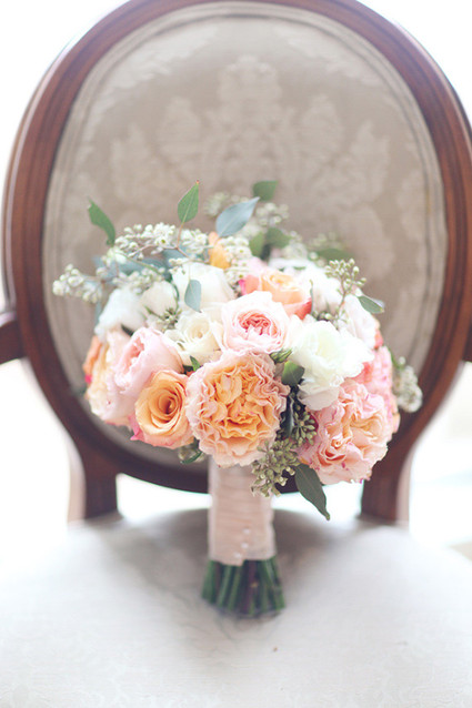 Peach bouquet