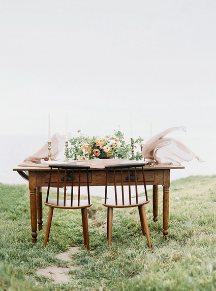 Organic coastal wedding inspiration