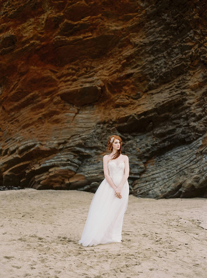 Organic coastal wedding inspiration Inspiration