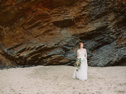 Organic coastal wedding inspiration Inspiration