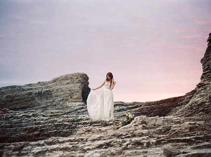 Organic coastal wedding inspiration Inspiration