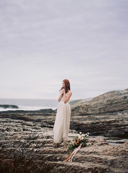 Organic coastal wedding inspiration