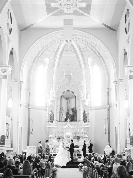 Wedding church ceremony