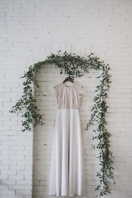 Vintage wedding dress