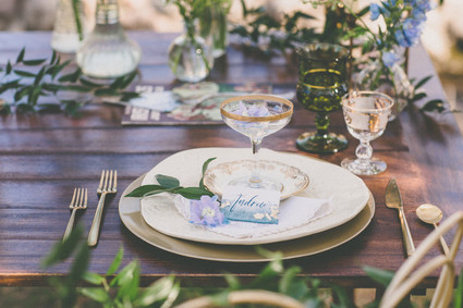 Vintage tablescape