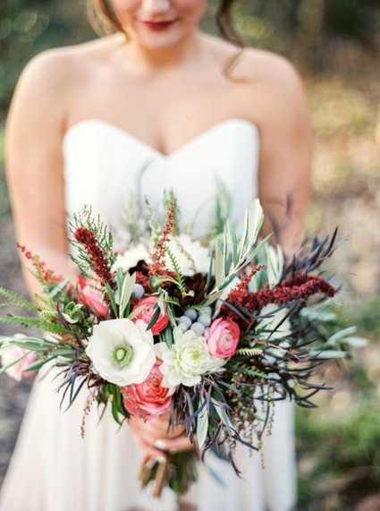 Bohemian fall inspired bouquet