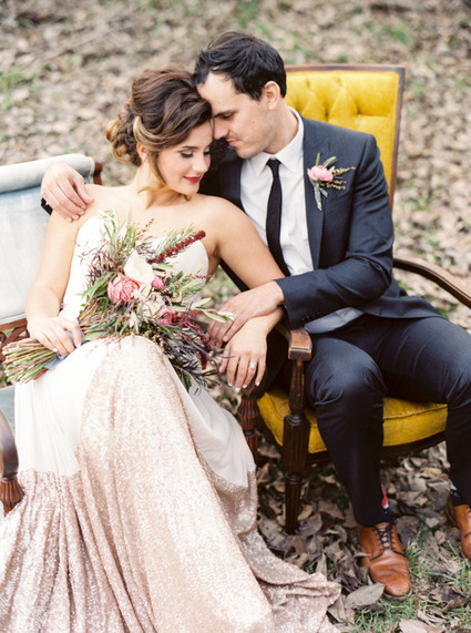 Modern Bohemian Wedding Portrait Inspiration