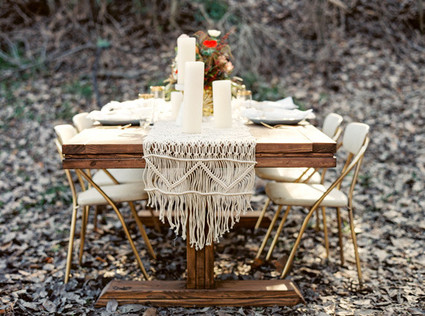 Modern Bohemian Wedding Inspiration Inspiration