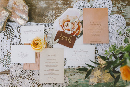 Summer Wedding Invitation Inspiration