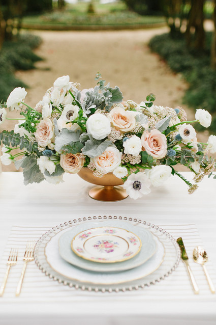 Louisiana garden bridal luncheon