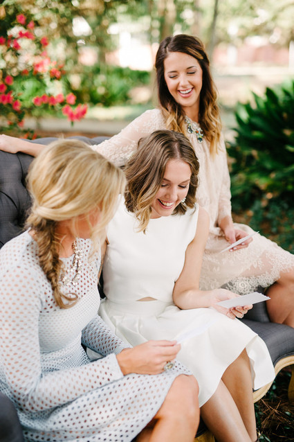 Louisiana garden bridal luncheon