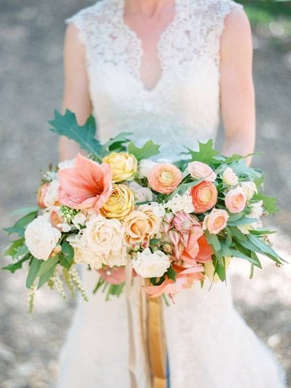 Elegant bridal bouquet