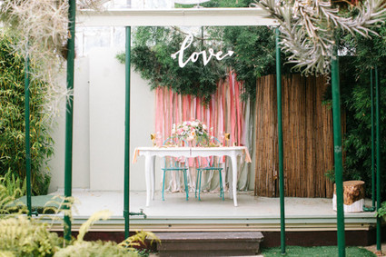 Ribbon backdrop Inspiration