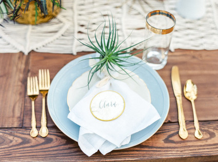 Modern Bohemian Wedding Inspiration
