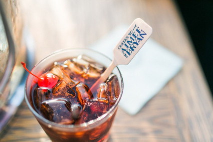 Modern Nautical Wedding Cocktail Stirrer Inspiration