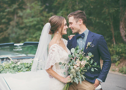 Backyard Utah Wedding Portrait