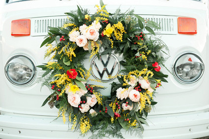 Colorful Vintage Wedding Florals