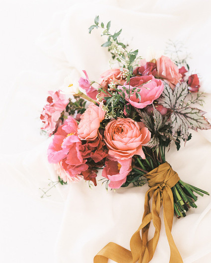 Modern Spring Bridal Florals