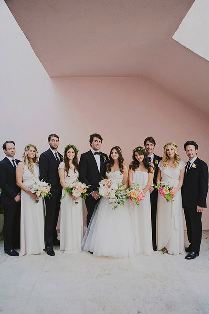 Jewish Bel Air Wedding Party Inspiration