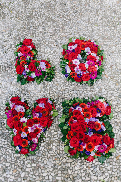 Modern Romeo & Juliet Wedding Flowers Inspiration