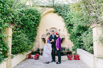 Modern Romeo & Juliet Wedding Ceremony Inspiration