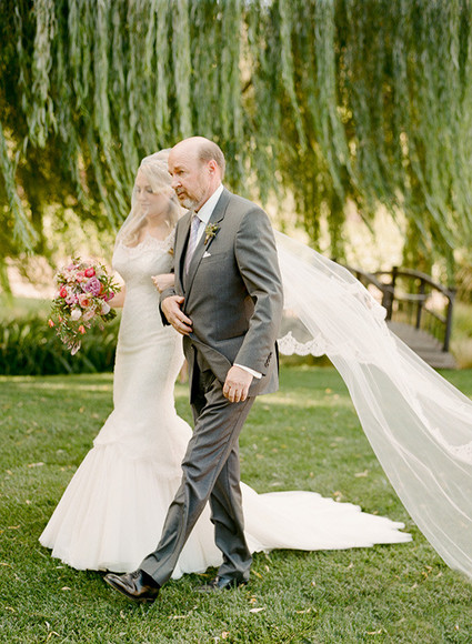 Romantic Outdoor Napa Wedding Ceremony