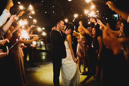 SmoggeeShoppe Wedding Sparkler Sendoff Inspiration