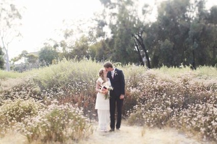 Modern Bohemian Southwestern Wedding Portrait