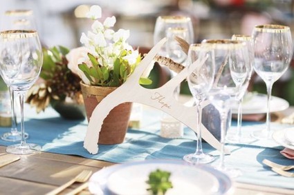 Modern Bohemian Southwestern Wedding Table Decor