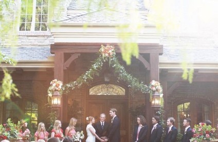 Modern Bohemian Southwestern Wedding Ceremony