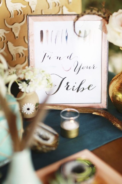 Find Your Tribe signage Inspiration