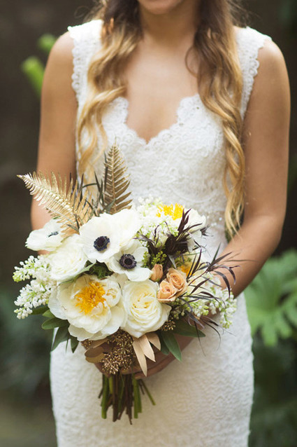 Peony modern bouquet