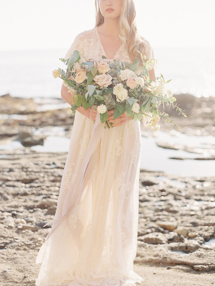 Romantic Coastal Bridal Inspiration