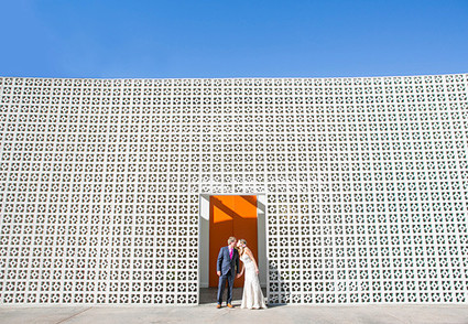 Parker Palm Springs Wedding Portrait