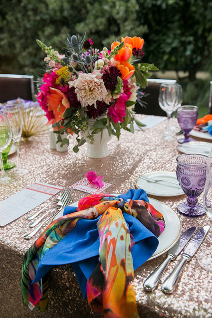 Parker Palm Springs Wedding Tablescape