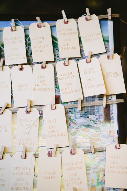 Escort Cards Inspiration