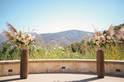 California ranch wedding
