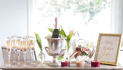 Santa Barbara floral baby shower by TOAST Santa Barbara