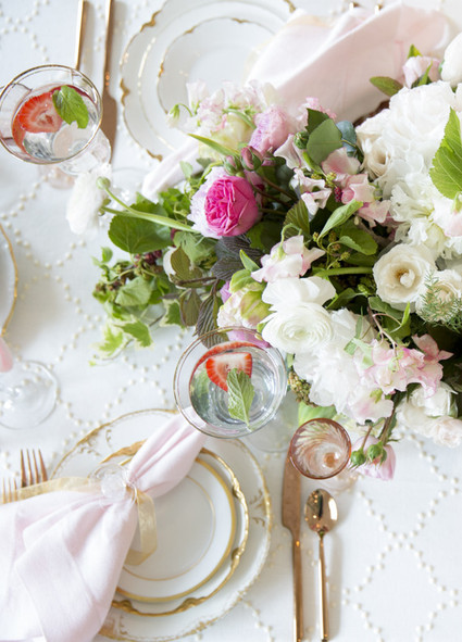 Santa Barbara floral baby shower by TOAST Santa Barbara