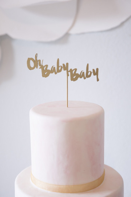 baby shower cake