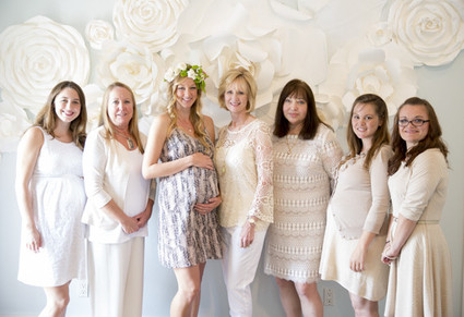 Santa Barbara floral baby shower by TOAST Santa Barbara