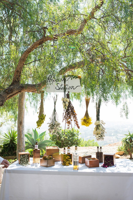Potpourri favor station Inspiration