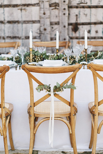 Grecian inspired wedding